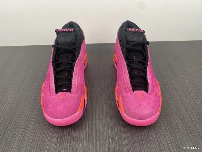 HYPE Retro Low Shocking (W) DH4121-600 Pink Jordan 14 0718